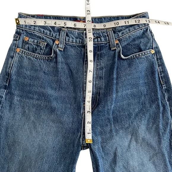 7 for All Mankind "Baby Jo" Havana Rigid Cropped Jeans - Picture 15 of 16